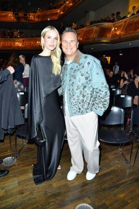 ABOUT YOU Opera Modenschau Leonie Hanne und Guido Maria Kretschmer bei der ABOUT YOU Opera Modenschau in Berlin am 07.10.2026 Copyright: xEventpressxBerndtx