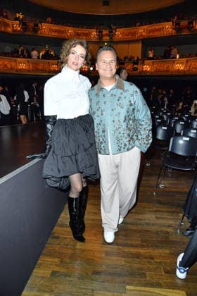 ABOUT YOU Opera Modenschau Eva Padberg und Guido Maria Kretschmer bei der ABOUT YOU Opera Modenschau in Berlin am 07.10.2026 Copyright: xEventpressxBerndtx