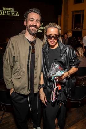 ABB ABOUTYOU- Moderator Jan Koeppen und Marina Hoermanseder zu Gast bei der ABOUT YOU Opera Fashion Show im Admiralspalast am 07.10.2026 in Berlin Berlin Deutschland