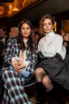 ABB ABOUTYOU- Bianca Nawrath und Eva Padberg zu Gast bei der ABOUT YOU Opera Fashion Show im Admiralspalast am 07.10.2026 in Berlin Berlin Deutschland