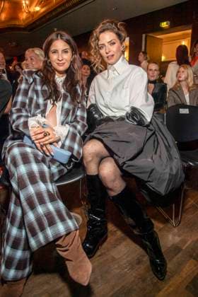ABB ABOUTYOU- Bianca Nawrath und Eva Padberg zu Gast bei der ABOUT YOU Opera Fashion Show im Admiralspalast am 07.10.2026 in Berlin Berlin Deutschland