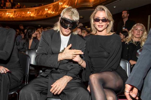 ABB ABOUTYOU- Ski Aggu und Cheyenne Pahde zu Gast bei der ABOUT YOU Opera Fashion Show im Admiralspalast am 07.10.2026 in Berlin Berlin Deutschland