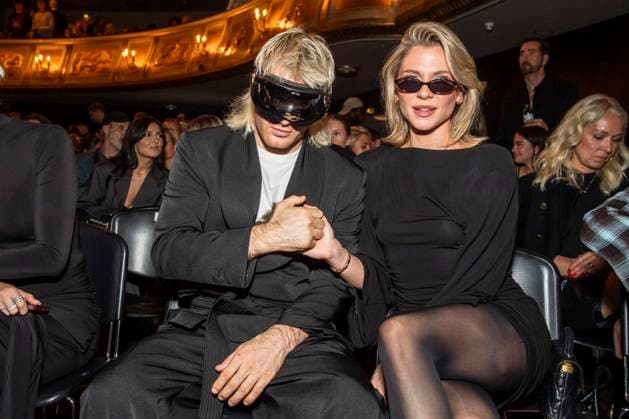 ABB ABOUTYOU- Ski Aggu und Cheyenne Pahde zu Gast bei der ABOUT YOU Opera Fashion Show im Admiralspalast am 07.10.2026 in Berlin Berlin Deutschland