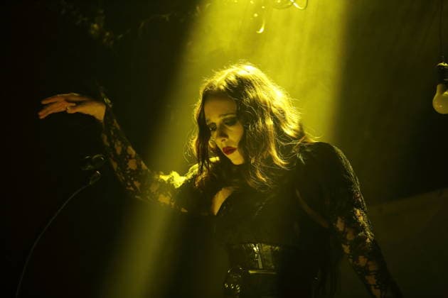 Alexandra Ashley Hughes alias Allie X bei einem Konzert im Metropol in Berlin, 7. Oktober 2026. Allie X Konzert Berlin