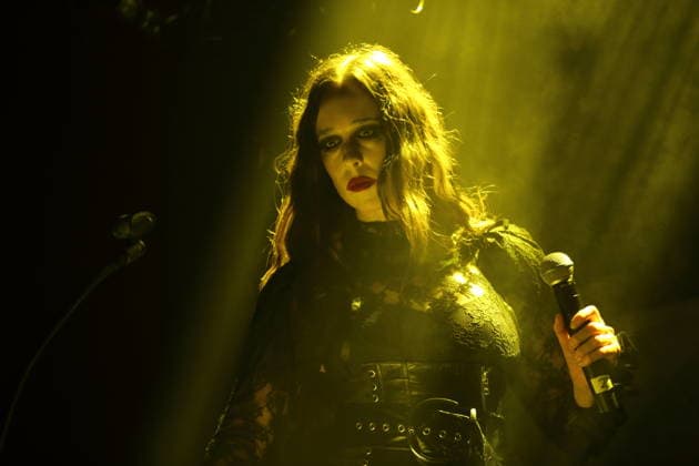Alexandra Ashley Hughes alias Allie X bei einem Konzert im Metropol in Berlin, 7. Oktober 2026. Allie X Konzert Berlin