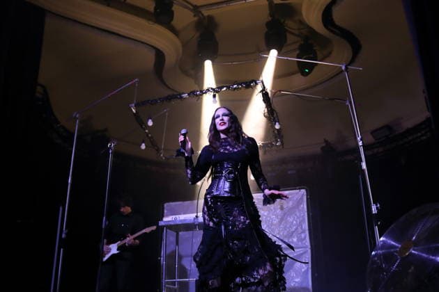 Alexandra Ashley Hughes alias Allie X bei einem Konzert im Metropol in Berlin, 7. Oktober 2026. Allie X Konzert Berlin