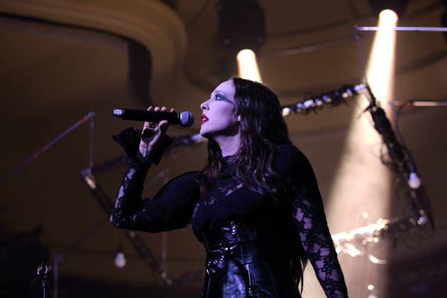 Alexandra Ashley Hughes alias Allie X bei einem Konzert im Metropol in Berlin, 7. Oktober 2026. Allie X Konzert Berlin