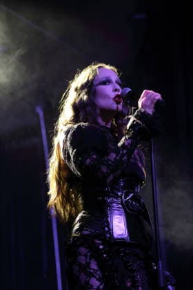 Alexandra Ashley Hughes alias Allie X bei einem Konzert im Metropol in Berlin, 7. Oktober 2026. Allie X Konzert Berlin