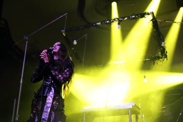 Alexandra Ashley Hughes alias Allie X bei einem Konzert im Metropol in Berlin, 7. Oktober 2026. Allie X Konzert Berlin