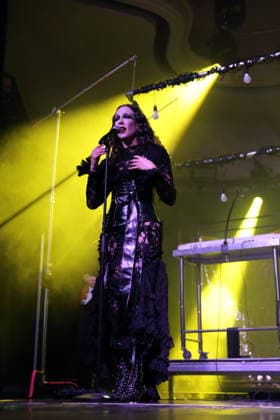 Alexandra Ashley Hughes alias Allie X bei einem Konzert im Metropol in Berlin, 7. Oktober 2026. Allie X Konzert Berlin