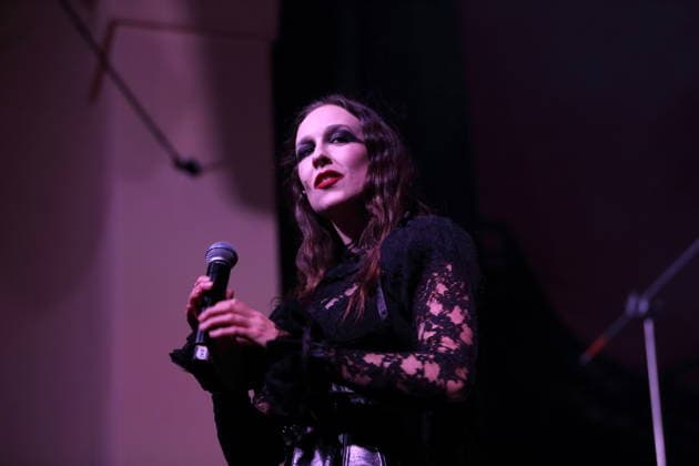 Alexandra Ashley Hughes alias Allie X bei einem Konzert im Metropol in Berlin, 7. Oktober 2026. Allie X Konzert Berlin