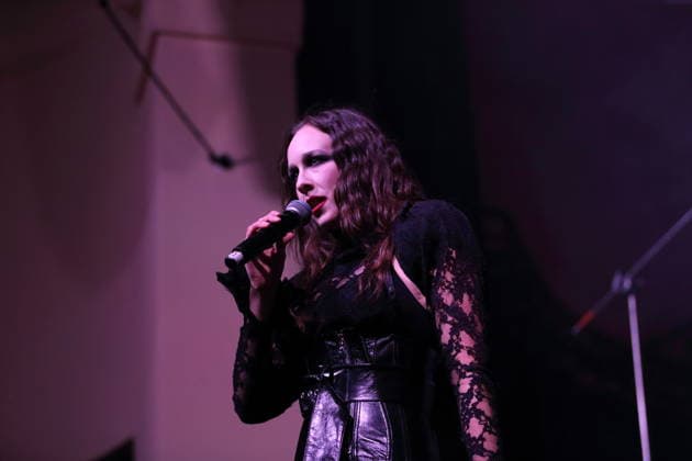Alexandra Ashley Hughes alias Allie X bei einem Konzert im Metropol in Berlin, 7. Oktober 2026. Allie X Konzert Berlin