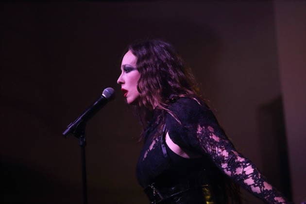 Alexandra Ashley Hughes alias Allie X bei einem Konzert im Metropol in Berlin, 7. Oktober 2026. Allie X Konzert Berlin