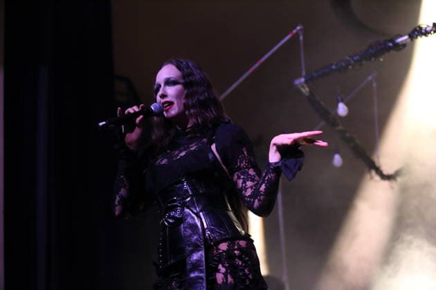 Alexandra Ashley Hughes alias Allie X bei einem Konzert im Metropol in Berlin, 7. Oktober 2026. Allie X Konzert Berlin