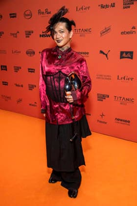 ABB ABOUTYOU- Die Huebsche zu Gast auf dem Orangenen Teppich bei der ABOUT YOU Opera Fashion Show im Admiralspalast am 07.10.2026 in Berlin Berlin Deutschland