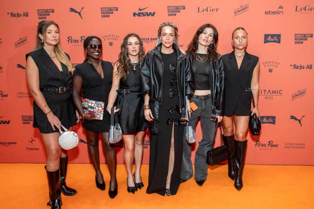 ABB ABOUTYOU- Samira Williams, Marina Hoermanseder und Victoria Velvet zu Gast auf dem Orangenen Teppich bei der ABOUT YOU Opera Fashion Show im Admiralspalast am 07.10.2026 in Berlin Berlin Deutschland