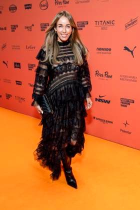 ABB ABOUTYOU- Annemarie Carpendale solo zu Gast auf dem Orangenen Teppich bei der ABOUT YOU Opera Fashion Show im Admiralspalast am 07.10.2026 in Berlin Berlin Deutschland