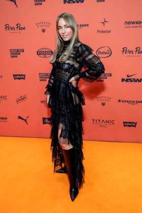 ABB ABOUTYOU- Annemarie Carpendale solo zu Gast auf dem Orangenen Teppich bei der ABOUT YOU Opera Fashion Show im Admiralspalast am 07.10.2026 in Berlin Berlin Deutschland