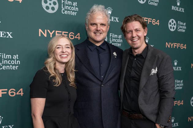October 7, 2026, New York, New York, USA: KATIE MCNEILL, SAM LEVY and LEOPOLD HUGHES attend the premiere of The Only Living Pickpocket in New York at the 64th annual New York Film Festival at Alice Tully Hall, Lincoln Center in New York. 7 October 2026 New York USA  - ZUMAa265 20261007_zep_a265_044 Copyright: xEricxAcquayex