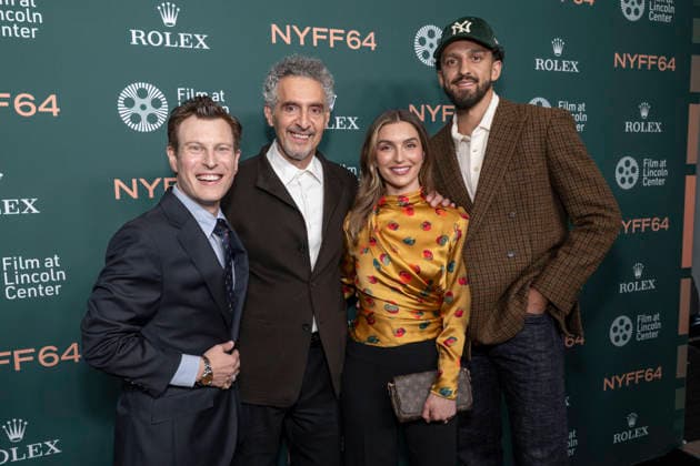 October 7, 2026, New York, New York, USA: NOAH SEGAN, JOHN TURTURRO, CAMERON AIMONETTI and LANDRY SHAMET attend the premiere of The Only Living Pickpocket in New York at the 64th annual New York Film Festival at Alice Tully Hall, Lincoln Center in New York. 7 October 2026 New York USA  - ZUMAa265 20261007_zep_a265_076 Copyright: xEricxAcquayex