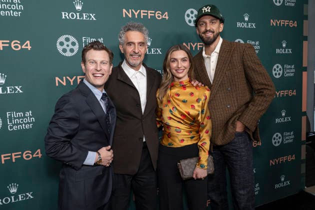October 7, 2026, New York, New York, USA: NOAH SEGAN, JOHN TURTURRO, CAMERON AIMONETTI and LANDRY SHAMET attend the premiere of The Only Living Pickpocket in New York at the 64th annual New York Film Festival at Alice Tully Hall, Lincoln Center in New York. 7 October 2026 New York USA  - ZUMAa265 20261007_zep_a265_077 Copyright: xEricxAcquayex
