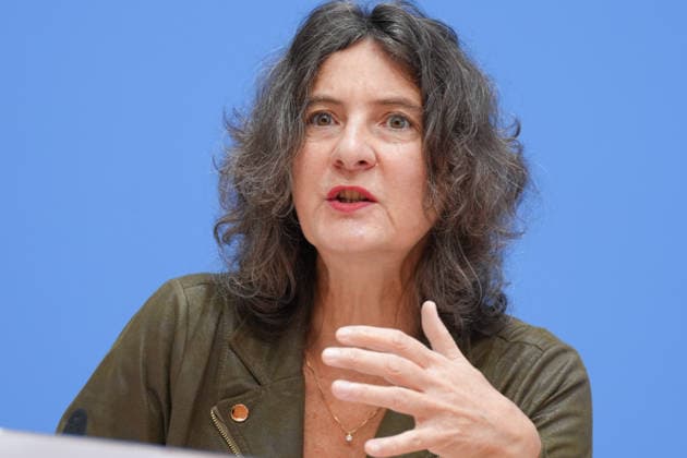 Bundespressekonferenz, Jahresbericht des Nationalen Normenkontrollrat (NKR) zum Buerokratieabbau Prof. Dr. Sabine Kuhlmann im Portrait bei der Vorstellung des Jahresbericht des Nationalen Normenkontrollrat (NKR)zum Buerokratieabbau in der Bundespressekonferenz, Berlin, 08.10.2026 Berlin Berlin Deutschland