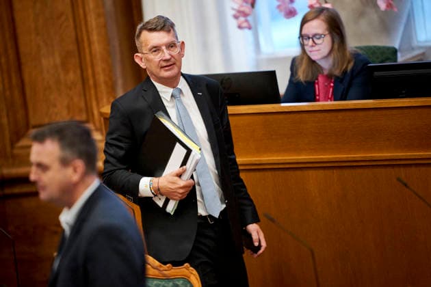 Opening debate in the Danish Parliament Chairman of the Liberal Party Troels Lund Poulsen before the opening debate in the Danish Parliament s chamber at Christiansborg on Thursday, October 8, 2026. (Photo: Thomas Traasdahl Ritzau Scanpix) , Copenhagen Denmark Copyright: RitzauxScanpix ThomasxTraasdahlx spdk20261008-084814-L