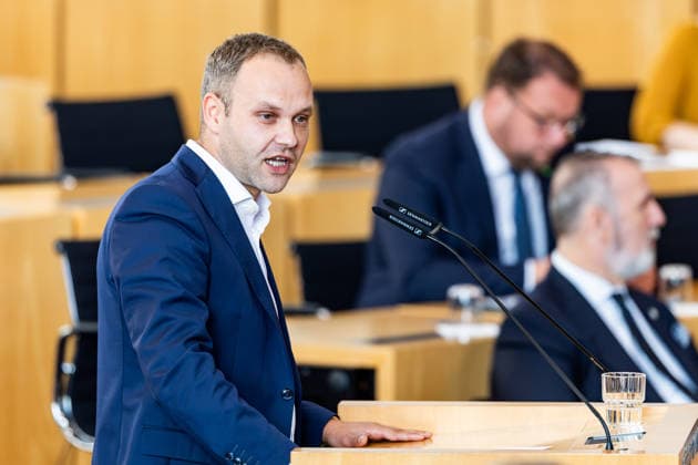 08.10.2026, GER, News Politik, 8.Wahlperiode, 57.Plenarsitzung im Plenarsaal Thüringer Landtag Daniel Haselhoff (AFD) 99096 Erfurt Thueringer Landtag Thüringen Deutschland