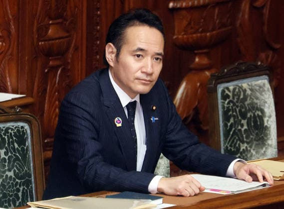 October 8, 2026, Tokyo, Japan - Japanese Agriculture Minister Kazuo Yana attends Lower House s plenary session at the National Diet in Tokyo on Monday, October 8, 2026. (photo by Yoshio Tsunoda AFLO)  aflo_354274224