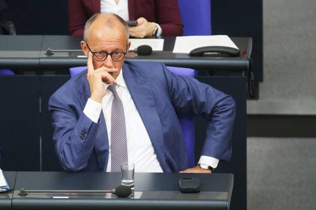 Berlin, Deutschland, 08.10.2026: Deutscher Bundestag: 99. Bundestagssitzung: Bundeskanzler Friedrich Merz (CDU) Copyright: xdtsxNachrichtenagenturx dts_137554