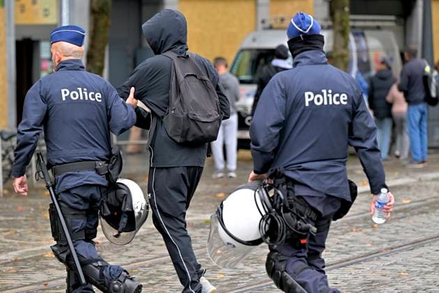 Student protest in Liege on 08 10 2026 LIEGE, BELGIUM - OCTOBER 08 : Students protest against the ministerial reform on September on October 8, 2026 in Liege, Belgium, 08 10 2026 ( Liege Belgium  Copyright: xSesx