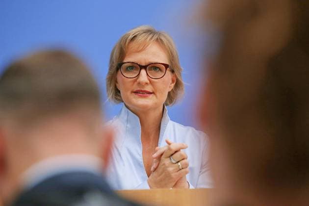 Berlin, Deutschland, 08.10.2026: Bundespressekonferenz: Vorstellung des Leitantrages Unser Plan für Deutschland : Franziska Brantner Copyright: xdtsxNachrichtenagenturx dts_137558