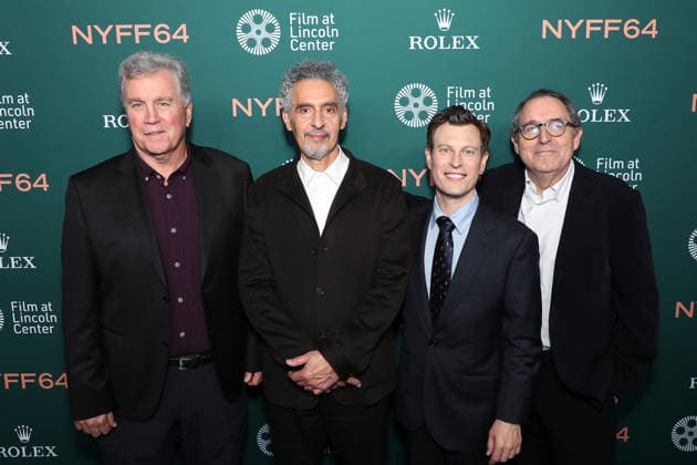 Arrivals at the 64th New York Film Festival for The Only Living Pickpocket in New York premiere Featuring: (L-R) Tom Bernard (Co-Pres SPC), John Turturro, Noah Segan (Writer, Director) and Michael Barker (Co-Pres SPC) Where: New York, New York, United States When: 07 Oct 2026 Credit: Marion Curtis StarPix for Sony Pictures Classics INSTARimages EDITORIAL USE ONLY. NOT FOR USE BY NEWSPAPERS BASED IN THE UK. Copyright: xx instar56079465