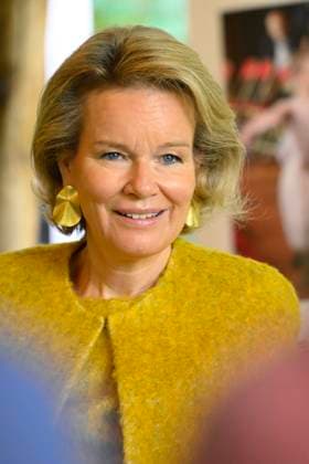 Queen Mathilde Visits Winners Of the 2026 Queen Mathilde Prize GREZ-DOICEAU, BELGIUM - OCTOBER 08: Queen Mathilde of Belgium pictured visiting two organizations that won the 2026 Queen Mathilde Prize : Vzw Alba, on October 08, 2026 in Grez-Doiceau, Belgium, 08 10 2026 Grez-Doiceau Belgium  Copyright: xPhilipxReynaersx