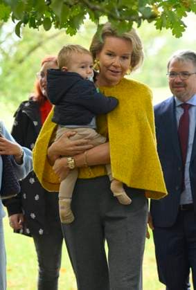 Queen Mathilde Visits Winners Of the 2026 Queen Mathilde Prize GREZ-DOICEAU, BELGIUM - OCTOBER 08: Queen Mathilde of Belgium pictured visiting two organizations that won the 2026 Queen Mathilde Prize : Vzw Alba, on October 08, 2026 in Grez-Doiceau, Belgium, 08 10 2026 Grez-Doiceau Belgium  Copyright: xPhilipxReynaersx