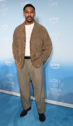 New York October 07, 2026. Aaron Pierre attend Prime s premere of Love of Your Life at IFC Theater in New York. October 07, 2026. Copyright: xRWx