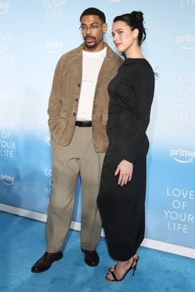 New York October 07, 2026. Aaron Pierre, Margaret Qualley, attend Prime s premere of Love of Your Life at IFC Theater in New York. October 07, 2026. Copyright: xRWx
