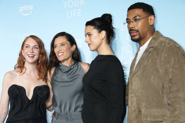New York October 07, 2026. Jessie Henderson, Rachel Morrison, Margaret Qualley, Aaron Pierre attend Prime s premere of Love of Your Life at IFC Theater in New York. October 07, 2026. Copyright: xRWx