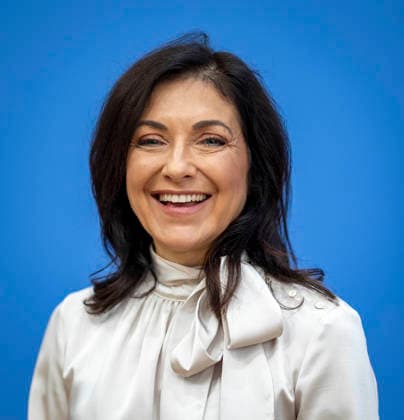 Katherina Reiche, Bundesministerin fuer Wirtschaft und Energie, stellt die Herbstprojektion 2026 der Bundesregierung im Rahmen einer Bundespressekonferenz vor, in Berlin, 08.10.2026. Berlin Deutschland Copyright: xYonaxElsnerx