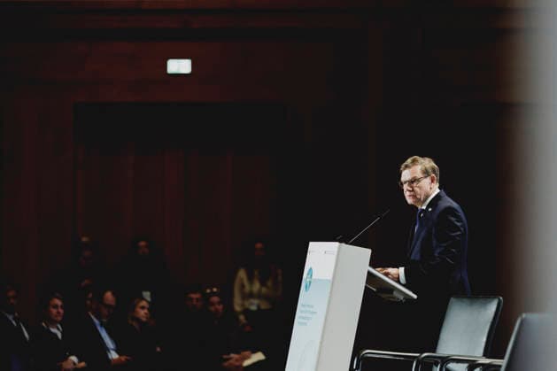 Johann Wadephul (CDU), Bundesaussenminister, aufgenommen im Rahmen des Berlin Peace Dialogue in Berlin, 08.10.2026. Fotografiert im Auftrag des Auswaertigen Amtes. Berlin Deutschland Copyright: xFlorianxGaertnerx