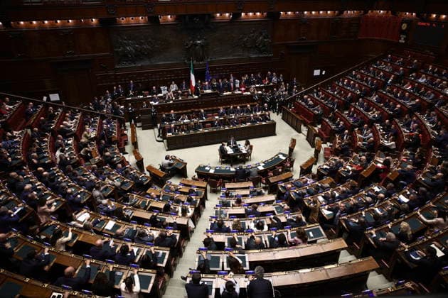 October 8, 2026, Rome, Rome, Italy: The Chamber of Deputies during the secret ballot vote on the new electoral law, Rome, October 8, 2026 Rome Italy  - ZUMAa289 20261008_zia_a289_008 Copyright: xFrancescoxFotiax xAgfx