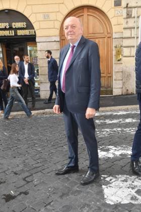 IPA89427808 - Rome, Teatro Sistina: Celebration marking the 150th anniversary of *Corriere della Sera*. Pictured: Gilberto Pichetto Fratin  Copyright: xVincenzoxLandix xVincenzoxLandix IPA89427808