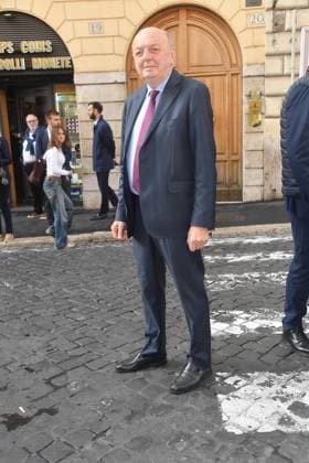 IPA89427824 - Rome, Teatro Sistina: Celebration marking the 150th anniversary of *Corriere della Sera*. Pictured: Gilberto Pichetto Fratin  Copyright: xVincenzoxLandix xVincenzoxLandix IPA89427824