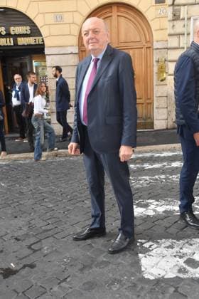 IPA89427832 - Rome, Teatro Sistina: Celebration marking the 150th anniversary of *Corriere della Sera*. Pictured: Gilberto Pichetto Fratin  Copyright: xVincenzoxLandix xVincenzoxLandix IPA89427832