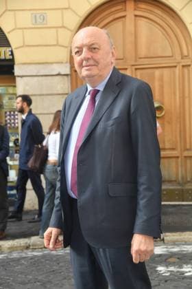 IPA89427840 - Rome, Teatro Sistina: Celebration marking the 150th anniversary of *Corriere della Sera*. Pictured: Gilberto Pichetto Fratin  Copyright: xVincenzoxLandix xVincenzoxLandix IPA89427840