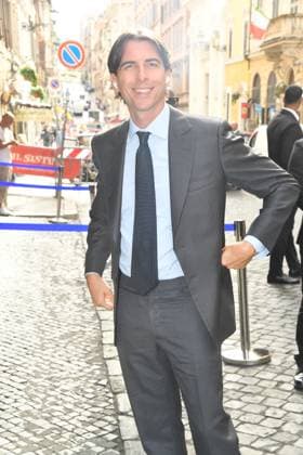 IPA89428047 - Rome, Teatro Sistina: Celebration marking the 150th anniversary of *Corriere della Sera*. Pictured: Alessandro Onorato  Copyright: xVincenzoxLandix xVincenzoxLandix IPA89428047