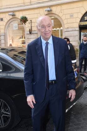 IPA89428052 - Rome, Teatro Sistina: Celebration marking the 150th anniversary of *Corriere della Sera*. Pictured: Paolo Mieli  Copyright: xVincenzoxLandix xVincenzoxLandix IPA89428052