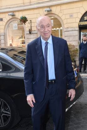 IPA89428053 - Rome, Teatro Sistina: Celebration marking the 150th anniversary of *Corriere della Sera*. Pictured: Paolo Mieli  Copyright: xVincenzoxLandix xVincenzoxLandix IPA89428053
