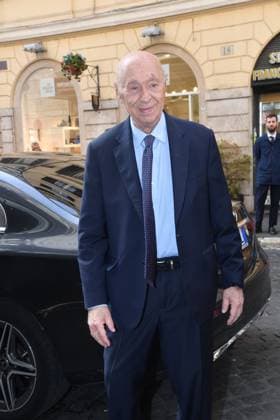 IPA89428054 - Rome, Teatro Sistina: Celebration marking the 150th anniversary of *Corriere della Sera*. Pictured: Paolo Mieli  Copyright: xVincenzoxLandix xVincenzoxLandix IPA89428054