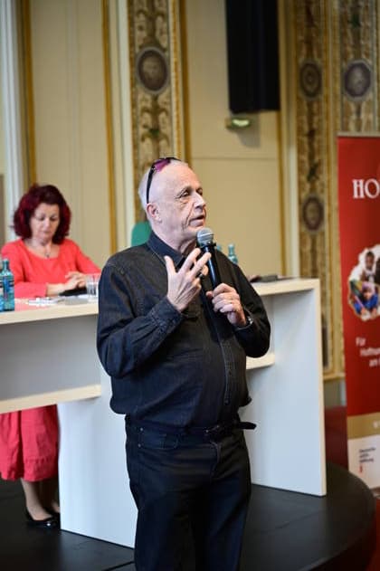 Stefan Hippler beim Pressegespräch und Präsentation des 16. HOPE-Award zur 18. HOPE-Gala Dresden im Schauspielhaus Dresden. Dresden, 08.10.2026 Copyright: xMatthiasxWehnertx